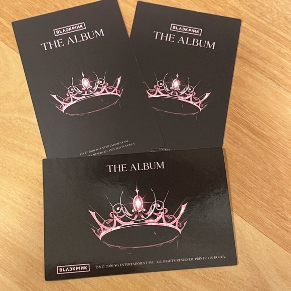 BLACKPINK photo cards: the album (can sell individually) (2 jisoo) (members) - Picture 2 of 2